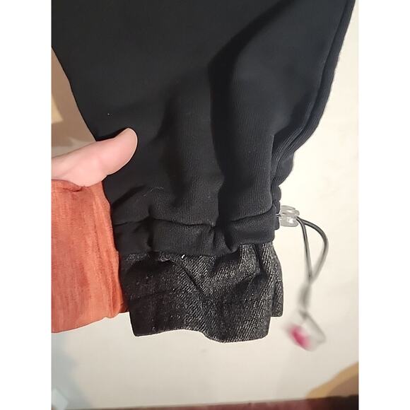 Sence La Artificial Desires Are Despoiling the Earth sz Small Black Sweat Pant - Picture 9 of 9